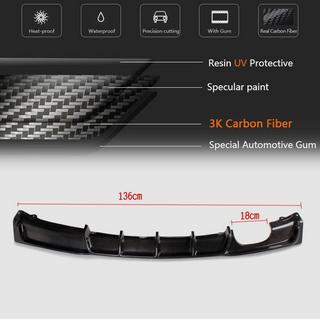 Achterbumper diffuser V5 (voor F30 M-Sport, carbon) BMW 3 Serie F30/F31 2012–2019 foto 4