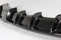 BMW 3 Serie F30/F31 2012–2019 Achterbumper diffuser Carbon V6 (voor M-Sport) foto 8
