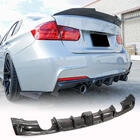 BMW 3 Serie F30/F31 2012–2019 Achterbumperdiffuser Carbon V9 (voor M-Sport) foto 2