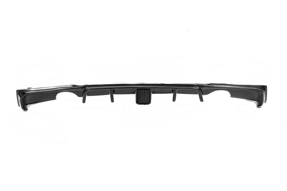 BMW 3 Serie F30/F31 2012–2019 Achterbumper diffuser V2 (voor F30 M-Sport, carbon) Foto 4
