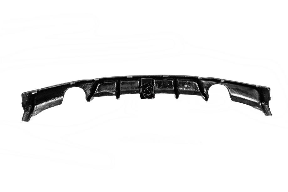 BMW 3 Serie F30/F31 2012–2019 Achterbumper diffuser V2 (voor F30 M-Sport, carbon) Foto 8