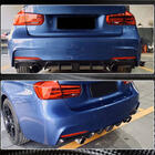 BMW 3 Serie F30/F31 2012–2019 Achterbumper diffuser carbon V11 (voor M-Sport) foto 4
