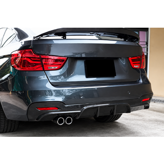 Achterbumperdiffuser V1 (voor M-Sport, carbon) BMW 3-serie F34 2013–2020 foto 2