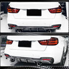 BMW 3-serie F34 2013–2020 Achterbumper diffuser V2 (voor M-Sport, carbon) foto 4
