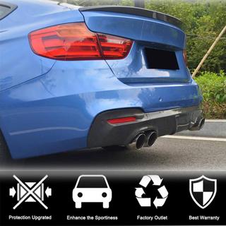 Achterbumper diffuser V3 (voor M-Sport, carbon) BMW 3-serie F34 2013–2020 foto 2