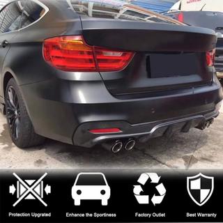 Achterbumperdiffuser V4 (voor M-Sport, carbon) BMW 3-serie F34 2013–2020 foto 2