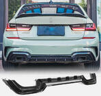 BMW 3 Serie G20/G21 2018– Achterbumper diffuser FRP V3 (2019-2021, M-Sport) foto 1