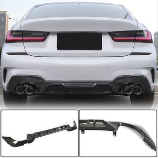 Achterbumper diffuser V7 (voor M-Sport 2018-2022, carbon) BMW 3 Serie G20/G21 2018– foto 1