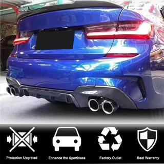 Achterbumper diffuser V7 (voor M-Sport 2018-2022, carbon) BMW 3 Serie G20/G21 2018– foto 2