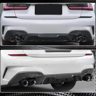 Achterbumper diffuser V7 (voor M-Sport 2018-2022, carbon) BMW 3 Serie G20/G21 2018– foto 4