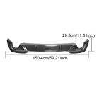 BMW 3 Serie G20/G21 2018– V5 achterbumperdiffuser (voor M-Sport 2018-2022, carbon) foto 6