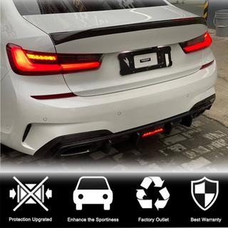 Achterbumper diffuser V6 (voor M-Sport 2018-2022, carbon) BMW 3 Serie G20/G21 2018– foto 2