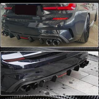 Achterbumper diffuser V6 (voor M-Sport 2018-2022, carbon) BMW 3 Serie G20/G21 2018– foto 4