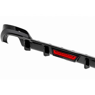 Achterbumper diffuser V6 (voor M-Sport 2018-2022, carbon) BMW 3 Serie G20/G21 2018– foto 4