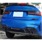 BMW 3 Serie G20/G21 2018– Achterbumper diffuser MP-Style (voor M-Sport 2018-2022, carbon) foto 2
