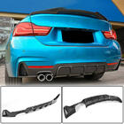 BMW 4 Serie F32/F33/F36 2012–2020 Achterbumper diffuser V2 (voor M-Sport, carbon) foto 1
