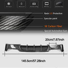 BMW 4 Serie F32/F33/F36 2012–2020 Achterbumper diffuser V2 (voor M-Sport, carbon) foto 4