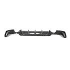 BMW 4 Serie F32/F33/F36 2012–2020 Achterbumperdiffuser V4 (voor M-Sport, carbon) foto 1