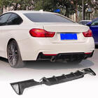 BMW 4 Serie F32/F33/F36 2012–2020 Achterbumperdiffuser V4 (voor M-Sport, carbon) foto 2