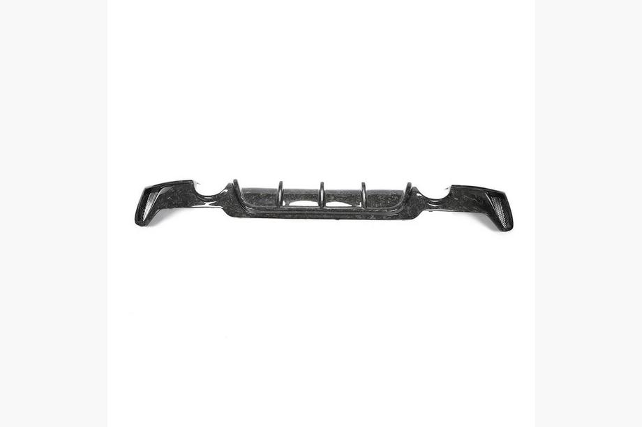 BMW 4 Serie F32/F33/F36 2012–2020 Achterbumperdiffuser V4 (voor M-Sport, carbon) Image