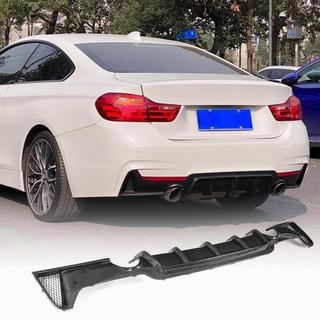 Achterbumper diffuser V3 (voor M-Sport, carbon) foto 1