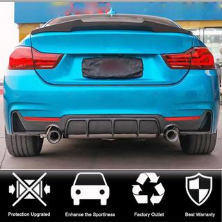 Achterbumper diffuser V3 (voor M-Sport, carbon) foto 2