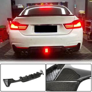 Achterbumper diffuser V7 (voor M-Sport, carbon) foto 1