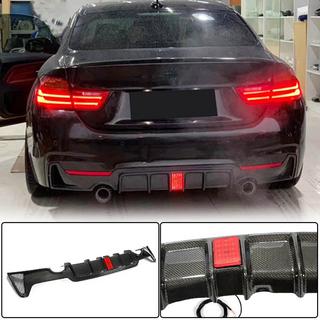 Achterbumper diffuser V8 (voor M-Sport, carbon) foto 1