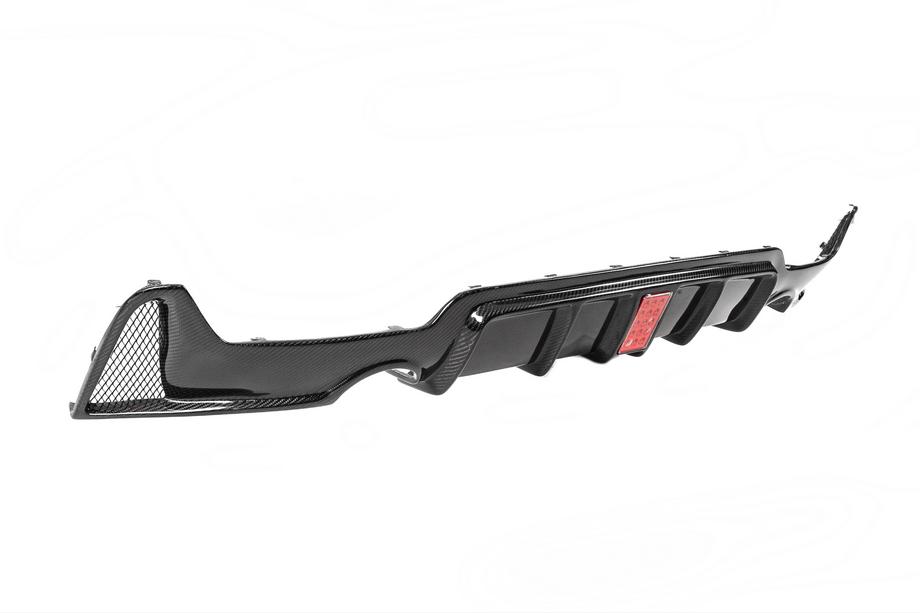 BMW 4 Serie F32/F33/F36 2012–2020 Achterbumper diffuser V8 (voor M-Sport, carbon) Foto 9
