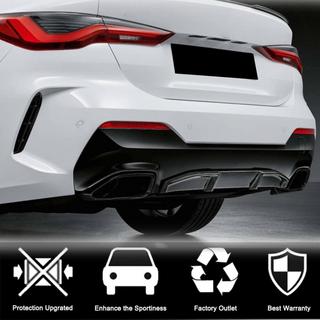 Achterbumper diffuser V1 (voor G22/G23 M-Sport, carbon) BMW 4-serie G22/23/26 2020– foto 3