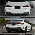 BMW 4-serie G22/23/26 2020– Achterbumperdiffuser V2 (voor G22/G23 M-Sport, carbon) foto 5