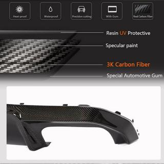 Achterbumper diffuser V2 (voor G26 M-Sport, carbon) BMW 4-serie G22/23/26 2020– foto 4