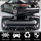BMW 4-serie G22/23/26 2020– Achterbumperdiffuser V5 (voor G82/G83, carbon) foto 2