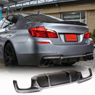 Achterbumper diffuser V1 (voor F10 M-Sport, carbon) BMW 5 Serie F10/F11 2010–2016 foto 1