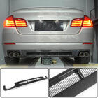 BMW 5 Serie F10/F11 2010–2016 Achterbumper diffuser (voor F10 Base 2010-2013, carbon) foto 1