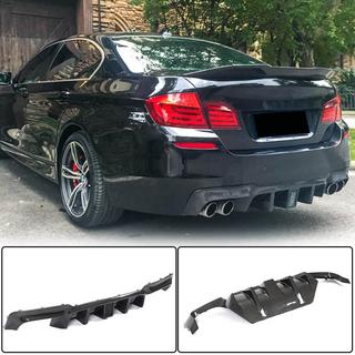 Achterbumper diffuser V2 (voor F10 M-Sport, carbon) BMW 5 Serie F10/F11 2010–2016 foto 2