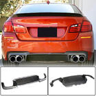 BMW 5 Serie F10/F11 2010–2016 Achterbumper diffuser V2 (voor F10 M5, carbon) foto 1