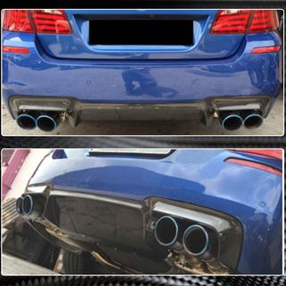 Achterbumper diffuser V2 (voor F10 M5, carbon) BMW 5 Serie F10/F11 2010–2016 foto 4