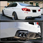 BMW 5 Serie F10/F11 2010–2016 Achterbumperdiffuser V4 (voor F10 M5, carbon) foto 3