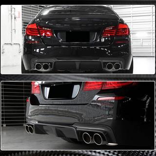 Achterbumperdiffuser V4 (voor F10 M5, carbon) BMW 5 Serie F10/F11 2010–2016 foto 4