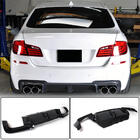 BMW 5 Serie F10/F11 2010–2016 Achterbumperdiffuser Carbon V7 (voor M5) foto 1