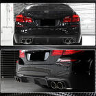 BMW 5 Serie F10/F11 2010–2016 Achterbumperdiffuser Carbon V7 (voor M5) foto 4
