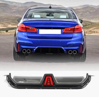 Achterbumper diffuser V2 (voor M5 F90, carbon) BMW 5 Serie G30/G31 2017–2023 foto 1