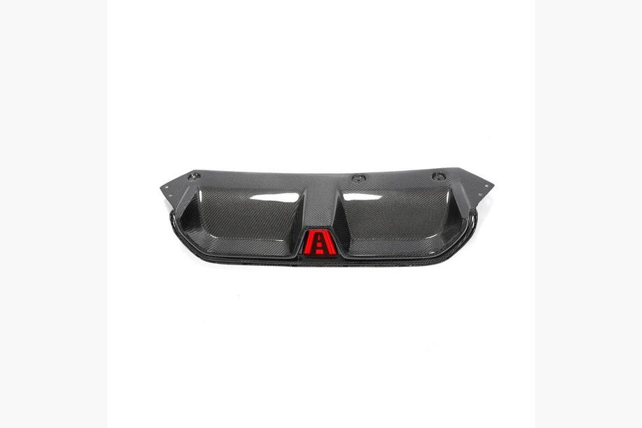 BMW 5 Serie G30/G31 2017–2023 Achterbumper diffuser V2 (voor M5 F90, carbon) Foto 6