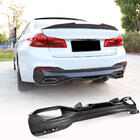 BMW 5 Serie G30/G31 2017–2023 Achterbumperdiffuser V4 (voor M-Sport/M5 F90, carbon) foto 16