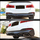 BMW 5 Serie G30/G31 2017–2023 Achterbumperdiffuser V4 (voor M-Sport/M5 F90, carbon) foto 17