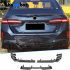 BMW 5/i5 Serie G60/G60E/G61 2023– Achterbumper diffuser (voor M-Sport, carbon) foto 1
