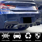 BMW 6-serie F12/F13/F06 2011–2018 Achterbumper diffuser V1 (voor M-Sport/M6, carbon) foto 2