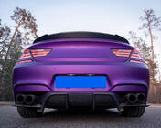 BMW 6-serie F12/F13/F06 2011–2018 Achterbumper diffuser V1 (voor M6, carbon) foto 9