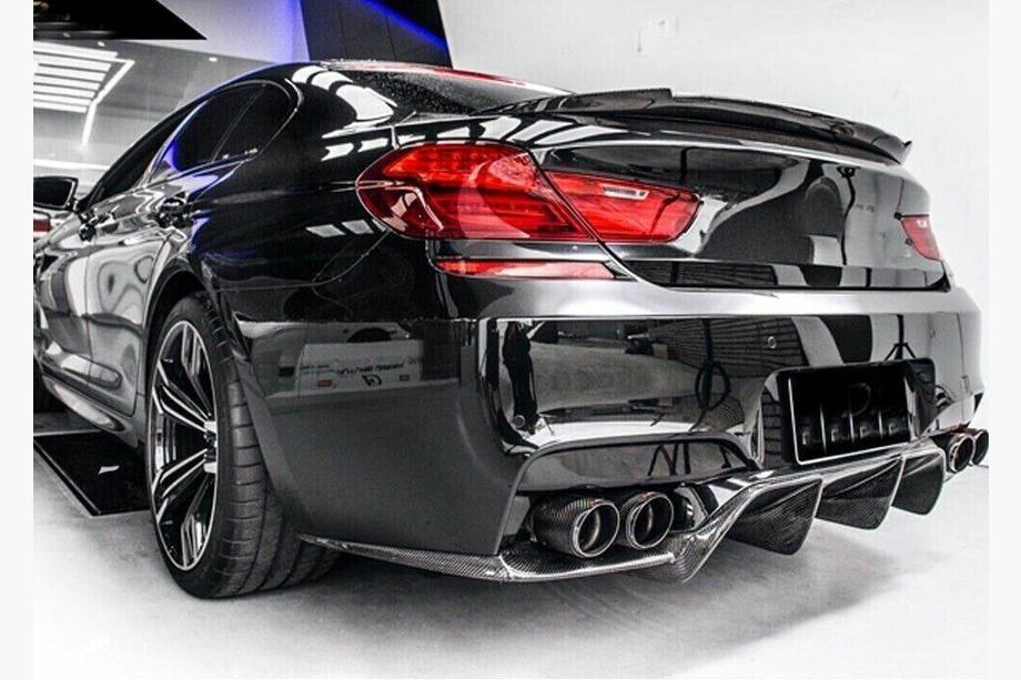 BMW 6-serie F12/F13/F06 2011–2018 Achterbumper diffuser FRP V2 (voor M6) Foto 6